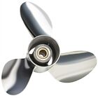 13 5 20p Raker 15 Spline Stainless Boat Propeller For Yamaha And Omc 70-90hp