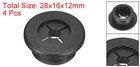 4pcs Cable Cord Grommet 7 8 Inch Desk Grommet Flexible Rubber Grommets