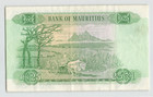 Mauritius 25 Rupees 1967  P-32b  Second Signatures  Original Vf  A 14 021305  S3