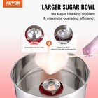1000w Candy Floss Maker  Commercial Cotton Candy Machine W  Stainless Steel Bowl