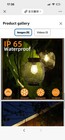 2 Pack Upgraded Hanging Solar Lanterns - Retro Design  Waterproof  Outdoor