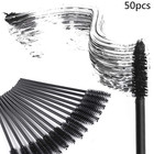50x Disposable Eyelash Brush Mascara Wand Applicator Eyebrow Brush Make-up Tools