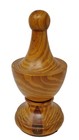 Antique Wood Finial Newel Post Top Statue Home Decor Architectural Salvage 10 