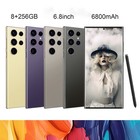 24 Unlocked Phone  Cheap Smartphone 8 256gb Android 14 0 6 8  6800mah 5g
