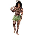 Mens Maui Costume Adult Tattoo Warrior Hawaiian Polynesian Demi God Bodysuit