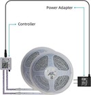 100ft Led Strip Lights  Smart Light With App Remote Control  Rgb Led Lights For 