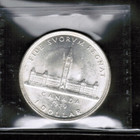 1939 Canada Silver  1 Dollar Parliament Building Comm - Certified Iccs Ms-64