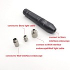 Aokace Portable Led  Light Source With Battery adaptor Connect To Light Cable