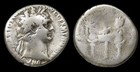 Trajan Rare Rome Mint 98 Ad Military Standards  Legionary Eagle Large Roman Coin
