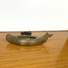 Vtg Ford Museum Of Natural History Brass Canoe Souvenir Chicago Memorabilia