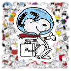 50pcs Snoopy Dog Stickers Waterproof Vinyl Kids Laptop Skateboard Decals Usa