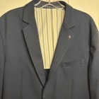 Euc Scotch   Soda Men s Unlined Navy Blue Blazer Size Xxl