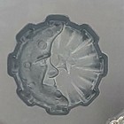 Moon Graphite Ingot Mold For Gold Silver Copper Tin Melting Casting Refining