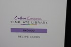Crafter s Companion Template Library Indigo Recipe Cards Making Book Lot Paper