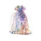 50 100 200 Sheer Coralline Organza Favor Gift Bags Jewelry Pouches Wedding Party
