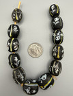 Venetian Ghost Bead Strand  12 Beads 