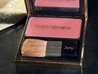 Vintage Yves Saint Laurent Ysl Blushing Powder  37 Rare Gold Compact Rare Nib