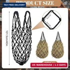 2 Pack Hay Bags For Horses  Large Slow Feed Hay Nets With Durable Mesh