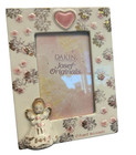 New - Dakin Josef Originals  newborn Baby Photo Frame  Nursery Shower