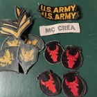 Us Military Cloth Patches Us Army Vietnam Era W name