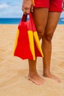 Dorsal Lifeguard Floating Swim Fins  flippers 