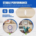10 Pack 3 Inch Gold Dream Catcher Metal Rings Hoops Macrame  For4728