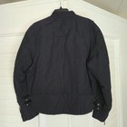 Harley Davidson Riding Jacket Mens L Black Nylon Lined Buckle Zip Biker 2003