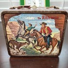 Vintage 1960 The Rifleman Lunchbox Metal No Handle No Thermos