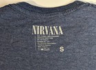 Nirvana T-shirt Retro Throwback Small Smiley Face 2018 Kurt Cobain Free Shipping