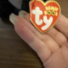 Ty Beanie Boos Anora Black Sparkly Dragon Plush Toy