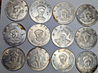 24 Chinese Commemorative Coins Set     Emperors   Zodiac   I Ching Dragon Medals L