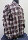 Mens L 16 16 5 Vintage Manhattan Go Togethers Mansmooth Plaid Shirt Cotton Red