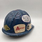 Vintage Mcdonald T Aluminum Hard Hat Cap Oilfield Coal Mining Miner s Helmet