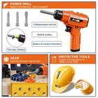 Kids Tool Bench With Power Drill And Realistic Tools Accessories   3-in-1 Toy   