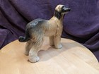 Coopercraft   Large Ceramic Afghan Hound Figurine   20cm Long X 18cm Tall - Vgc