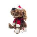 Cracker Barrel Christmas Singing Puppy Animated Dan Dee Mingle And Jingle