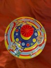 Vintage Schylling Metal Tin Toy Top - Circus
