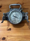 Antique Pressure Gauge Vintage Industrial Steam Punk Large Crosby Steam Gauge