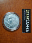 Benjamin Harrison Presidential  999 Fine 1 Oz Silver Medal In Ogp S823
