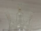 5000ml 24 40 3-neck Flat Bottom Glass Flask 5l Three With Stopper 3pc Free Ship