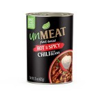  3 Pack  Unmeat Chili With Beans Hot   Spicy  15 Oz Can 18g Of Protein