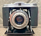 Agfa Munich Isolette I 1 6x6 Cm Camera  Agnar 4 5   85 Mm W flash   Leather Case