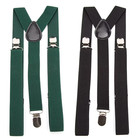 26 Color New Unisex Elastic Suspenders Y-back Braces Men Gift Gentleman Adjustab