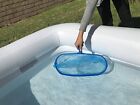 Pool Spa Skimmer Leaf Rake With Ultra Durable Deep Net   Sturdy Polymer Frame