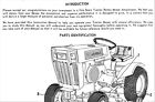 Sears Roebuck Rotary Mower Owner s Parts Manual 917 253150 Super 12 Lawn Tractor