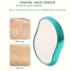 1pc Random Color Unisex Portable Crystal Hair Remover Painless Gentle