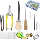 Basket Weaving Tools Kit  20 Pcs Basket Weaving Supplies With User-friendly D   