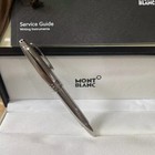 Authentic Montblanc 2865 Meisterstuck Rollerball Silver Mini 4 5  Star Pen 163p