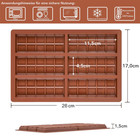 2x Chocolate Bar Mold non-stick Chocolate Molds  100  Food Grade Silicone Deep 