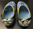 Crocs Big Kids Classic Minions Despicable Me Clogs Comfort Shoe Sandal Blue